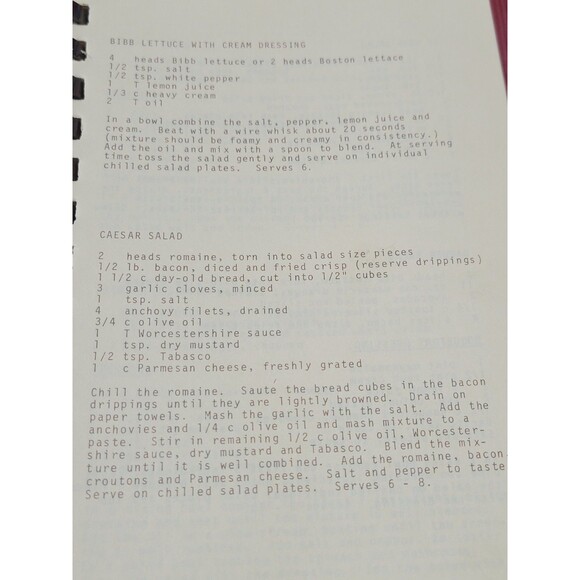 Under the Mushroom Marilyn Romweber 1982 Restaurant Dallas Texas Spiral cookbook - Picture 3 of 12